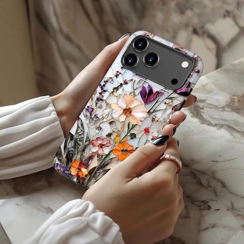 STARVIP for iPhone 17 Pro Max Case Cute - Wireless Charging Compatible | Dual-Layer Hard Shell + Silicone Cover - Aesthetic Y2K Protective Phone Cover for Women Girls thumbnail 2