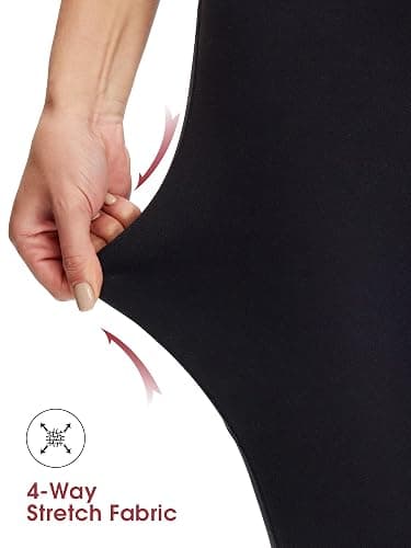 NANJI High Waisted Leggings with Pockets for Women - Buttery Soft, Stretch Yoga Pants, Squat Proof Casual Workout Leggings thumbnail 3