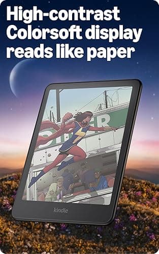 Amazon Kindle Colorsoft 16 GB (newest model) – With color display that brings covers and content to life, now highlight in color – No Ads – Black thumbnail 4