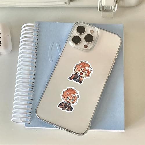 66Pcs Bungo Stray Dogs Themes Waterproof Stickers for Water Bottle Cup Laptop Bike Skateboard Luggage Box Vinyl Graffiti Patches BRJKT thumbnail 8