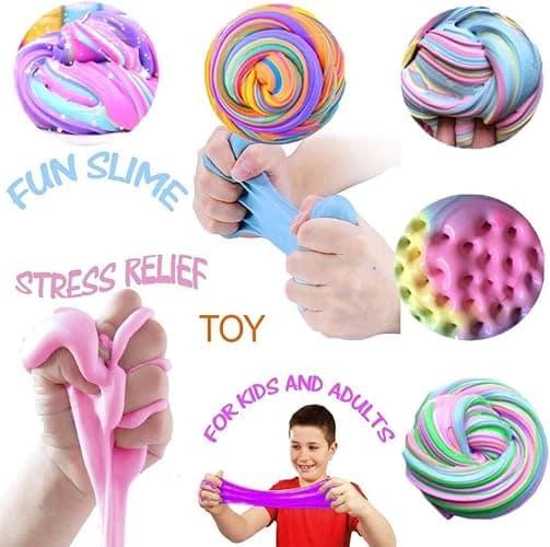 54 Pack Butter Slime Toy kit, Super Soft and Non-Sticky,Very Suitable Birthday Gifts for Boys and Gir,Party Favors,Stress Relief Toys,Easter Filling Stuffers. thumbnail 6