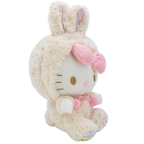 COAQAC Kawaii Cartoon Bunny Cross-Dressing Series Plush,Rabbit Stuffed Cute Soft Doll Toys, Plush Pillow Stuffed Animals Toy Birthday Gifts for Girls Kids (Large) thumbnail 3