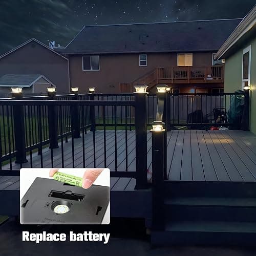 Solar Light Caps for Deck thumbnail 4