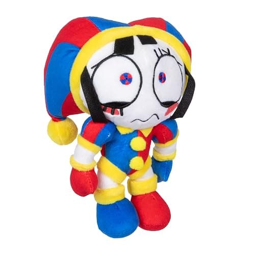 The Amazing Digital Circus Deluxe Pomni Plush Figure, 8"/20.3 CM Figure Made with Premium Materials, Collect Caine, Pomni, Kinger, Jax and Ragatha thumbnail 2