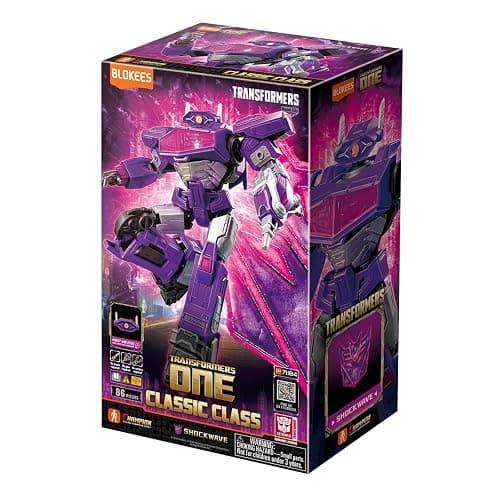 BLOKEES Transformers Classic Class 18 Transformers One Shockwave thumbnail 5