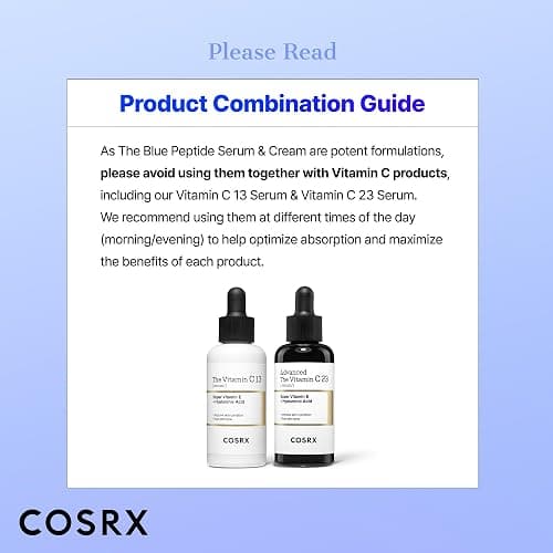 COSRX The Blue Copper Peptide Bakuchiol Serum, Glow & Plumping, 1.69 Fl Oz | GHK-Cu 5 Multi Peptide with Collagen, Anti-Aging Serum, Glow & Plump Serum for Skin Hydration & Elasticity, Korean Skin Care thumbnail 9