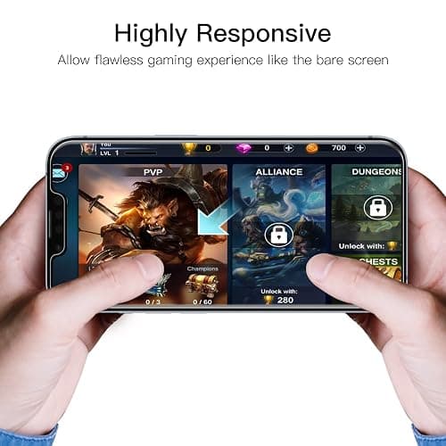 JETech Screen Protector for iPhone 16e 2025, iPhone 14 6.1-Inch, Tempered Glass Film, 3-Pack thumbnail 5