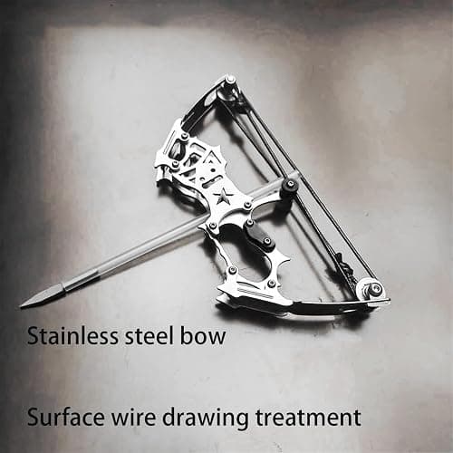 Archery Bow Set Left and Right Hand Compound Bow Hunting Bow Metal Material Catapult RH/LH for Practice Archery thumbnail 4