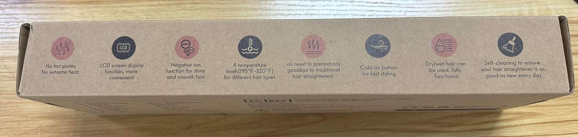 slopehill 2-in-1 Hair Straightener and Blow Dryer, Professional Flat Iron with High-Speed Airflow Technology for Straight, Smooth Hair thumbnail 10
