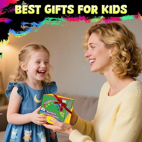 ZMLM 165 Rainbow Scratch Paper Art Crafts Mini Notes Stocking Stuffers for Kids Gifts 4 5 6 7 8 9 10 Years Old Girls Boys Students Teens Classroom Prizes School Supplies Birthday Party Toy Activity thumbnail 6