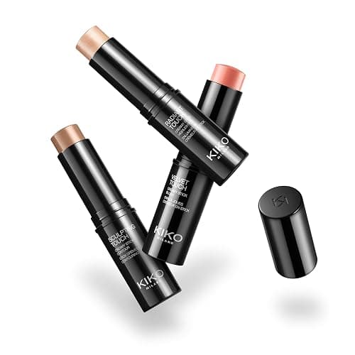 KIKO Milano Contouring Face Set 01, Kit De Maquillage Visage Avec 3 Sticks : Blush, Enlumineur Et Contour Du Visage thumbnail 5