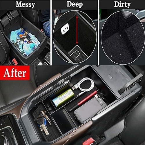TTCR-II for Mazda CX-30 Center Console Organizer Tray 2020-2025 2026, Center Armrest Glove Storage Box Compatible with 2020-2025 Mazda CX-30 Console Organizer thumbnail 2