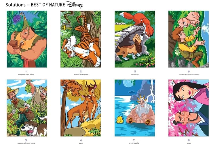 Coloriages mystères Disney - Best of Nature thumbnail 3