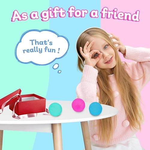 3pcs 1.45 Textured Stress Balls - Silky Soft Memory Gel - Squeeze Balls Fidget Balls for Anxiety Stress Relief Warm Series - Squishy Fidget Toy for Kids and Adults - Pack of 3 thumbnail 7