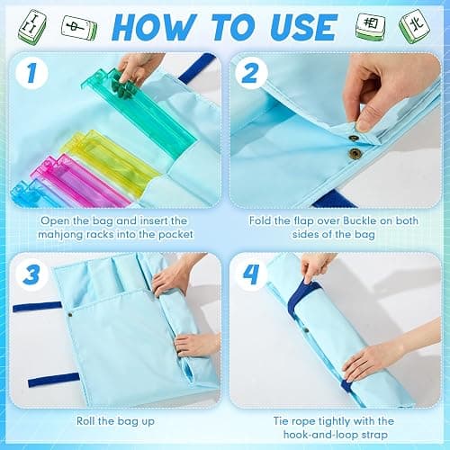 Mahjong Bags for Tiles and Racks thumbnail 4