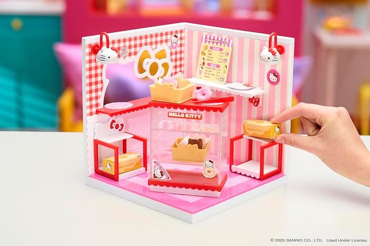 MGA's Miniverse Make It Mini Spaces Hello Kitty, Building Set, Customize, DIY Crafts, Rooms, Hobby, Collectors, Display, Gifts, 8+ thumbnail 4