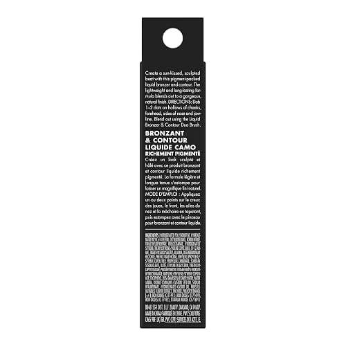 e.l.f. Camo Liquid Bronzer & Contour, Silky Highly Pigmented Formula, Creates a Long-Lasting Bronzed Glow & Natural Look, Vegan & Cruelty-Free, 7 Tan/Deep thumbnail 8