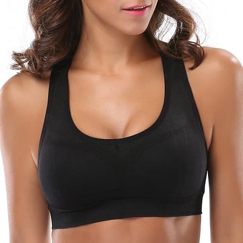 MIRITY Women Racerback Sports Bras - High Impact Workout Gym Activewear Bra thumbnail 2