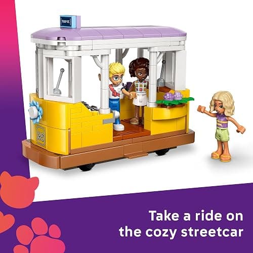 LEGO Friends Plant Café & Flower Shop Pretend Play Building Toy - Playset with 4 Minidolls and Cat Toy for Creative Storytelling - Birthday Gift Idea for Girls and Boys, Ages 9 and Up - 42671 thumbnail 3