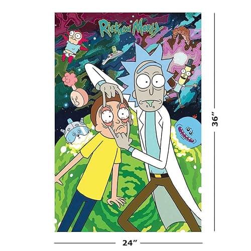 Rick and Morty Poster/Print (Size 24" x 36") thumbnail 2