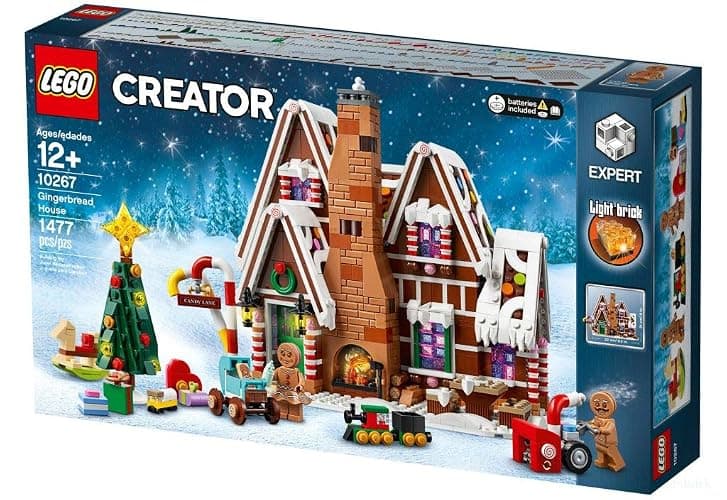 LEGO Creator Expert Gingerbread House 10267 Building Kit (1,477 Pieces) - Image 1