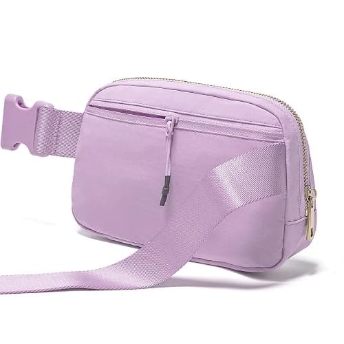 Gitus Initial Belt Bag Fanny Pack Crossbody Bag for Girls Birthday Gifts Age 8-10 Teen Girl Gifts Trend Stuff Personalized Letter Gifts for Daughter Sister (Lavender-A) thumbnail 6