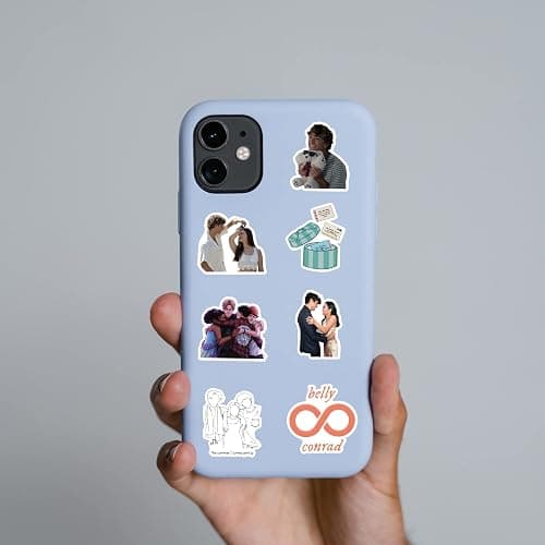 60 Pcs The Summer I Turned Pretty Classic TV Fashion Aesthetic Waterproof Vinyl Stickers for Birthday Party Supplies Decoration Favors for Water Bottles Laptop Suitcase thumbnail 6