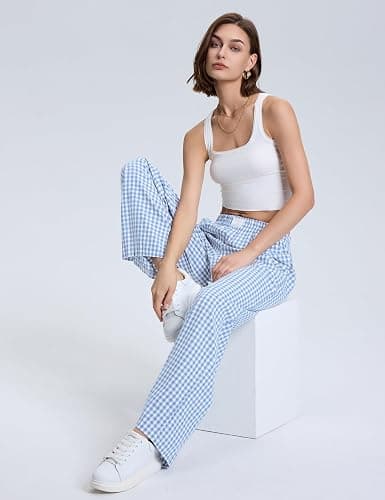 Rapbin Women's Pyjamas Pants Soft Casual Loungewear Summer 2026 Ladies Lounge Trousers with Pockets Cotton Sleepwear thumbnail 5