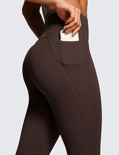 CRZ YOGA Butterluxe Workout Leggings Pockets 25'' - High Waisted Gym Womens Yoga Pants Buttery Soft thumbnail 3