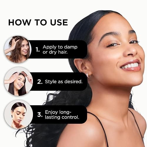 Style Factor EDGE BOOSTER® Strong Hold Styling Gel | Alcohol-Free Hair Gel with Camellia Sinensis Seed Oil for Curly, Wavy & Sleek Styles | Frizz Control, Long-Lasting and Flexible Hold (16.9oz) thumbnail 6