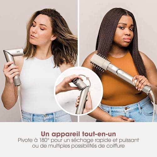 Shark styler à air chaud Coiffeur-séche multi-styles à air chaud avec boucleurs auto-enroulants, brosses et concentrateur,Sans dommage dû à la chaleur, coiffage polyvalent, pour tous types de cheveux thumbnail 2