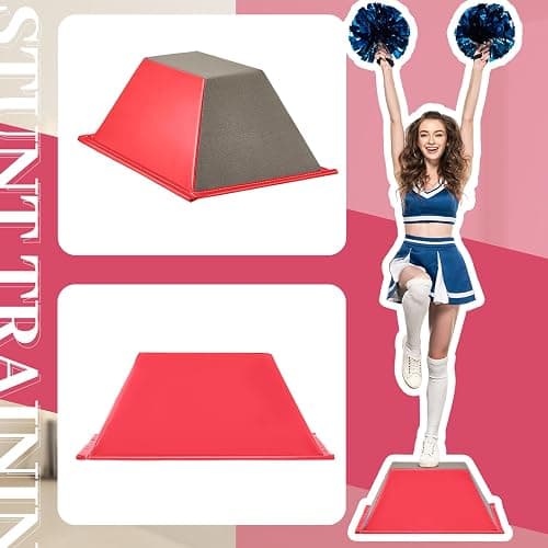 Poen Stunt Training Stand Cheerleading Balance Trainer Cheer Flyer Stand Balance and Flexibility Trainer for Flexibility Core Strength and Conditioning Promotes Kids Adults thumbnail 6