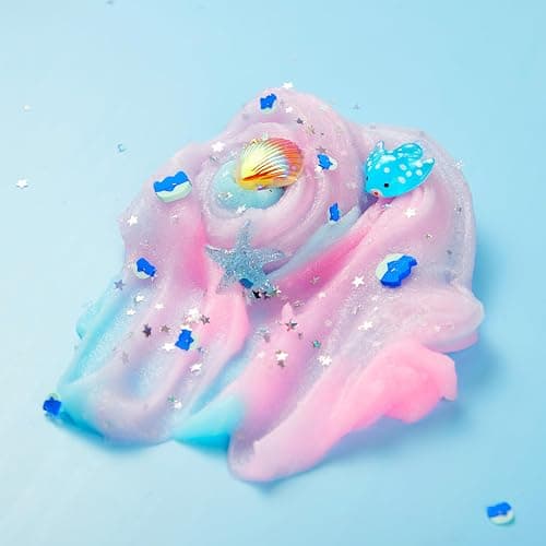 JOYIN Slime Party Favors, Cloudfin Manta Ray Slime - 8 oz., Soft, Non-Sticky, Mess-Free, Stress Relief, and Safe - Toys for Kids Classroom Reward, Boys and Girls Birthday Gifts thumbnail 7
