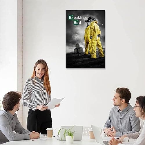 BBOSCH Breaking Bad Movie Star Art Poster, Unframe-style 24x36inch(60x90cm), Living Room Wall Art Decor thumbnail 5