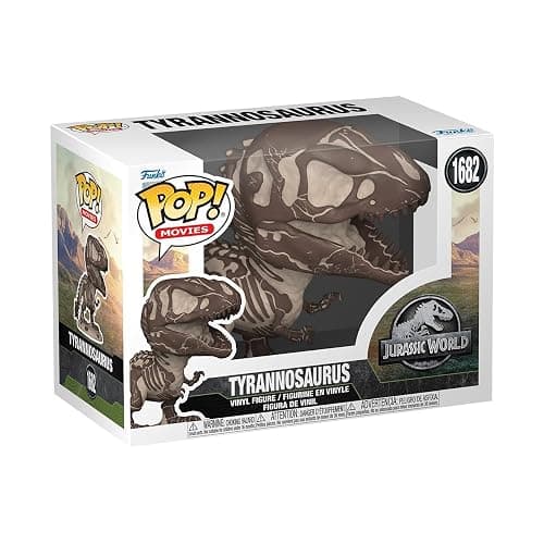 Funko POP! Movies: Jurassic Park - Tyrannosaurus Fossil | Official Action/Adventure Merch - Collectable Vinyl Figurine for Shelf Display - Birthday Gift Idea for Fans and Collectors - Image 1
