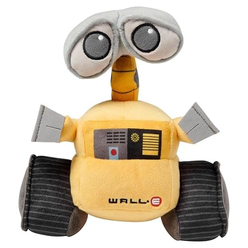 Disney Store Official Wall-E Medium Soft Toy for Kids, Cuddly Character with Fuzzy Texture and Embroidered Details, Print Panel, Disney Plushy Suitable for All Ages - Image 1