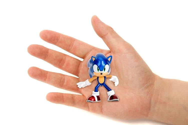 Jada Metalfigs Sonic The Hedgehog 4-Pack, Sonic, Tails, Knuckles, Shadow, 2.5” Die-Cast Figures - Wave 1, Ages 8+ thumbnail 4