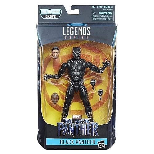 Marvel Black Panther Legends Series Black Panther, 6-inch thumbnail 3