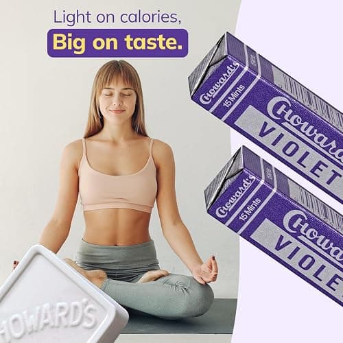 Choward's Violet Mints Candy | Bold Aromatic Flavor | Perfect for Snacks in Lunchboxes, Travel, Sharing, and Gifting | Nostalgic Vintage Candy | 6 Pack (15 Mints Per Package) thumbnail 6