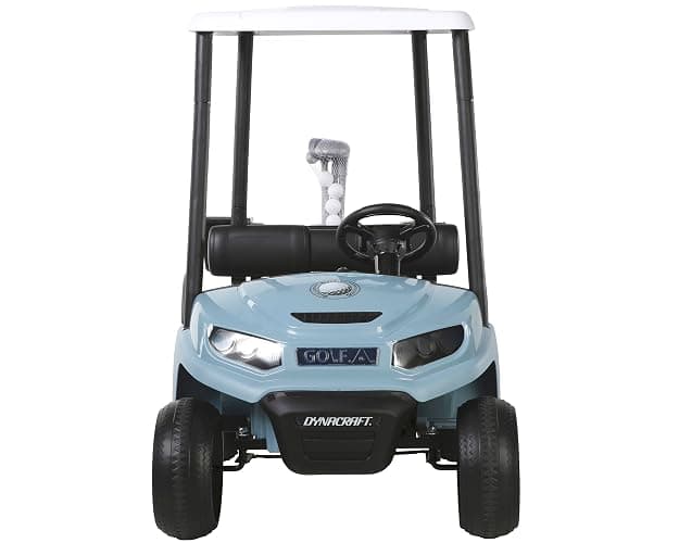 Dynacraft 24V Unisex Kids Golf Cart, 2- Seater Ride-On with Play Accessories and Parent Remote Control, Perfect for Toddlers and Kids Aged 3 Years and Above, Safe and Fun thumbnail 8