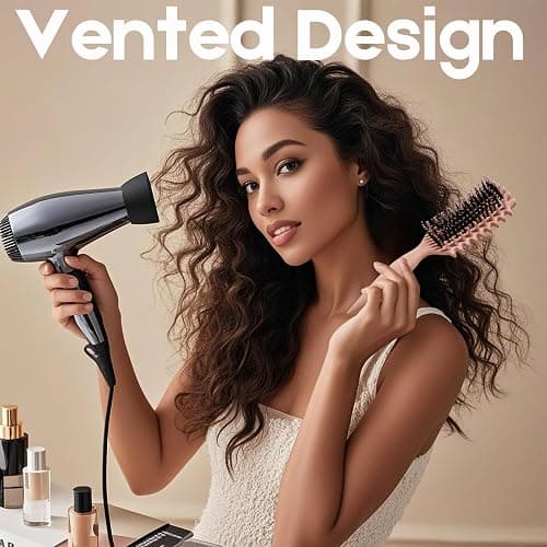 Curly Hair Brush Candybrush Curl Defining Brush for Detangling Shaping and Defining Curls for Women, Men, Wet & Dry Hair (Matte Pink) thumbnail 7
