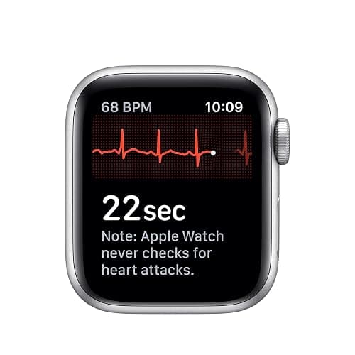 Apple Watch Series 5 (GPS + Cellular, 40MM) - Silver Aluminum Case with White Sport Band (Renewed) thumbnail 5