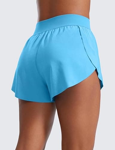 CRZ YOGA High Waisted Running Shorts thumbnail 2