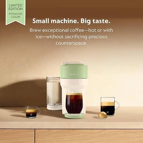 Nespresso Vertuo Pop+ Summer Limited Edition by Breville, Pistachio thumbnail 3