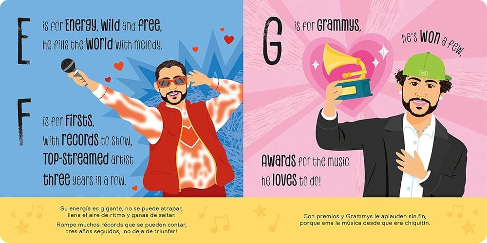 Lullaby Legends: ABC of Bad Bunny: Special Edition English & Spanish thumbnail 4