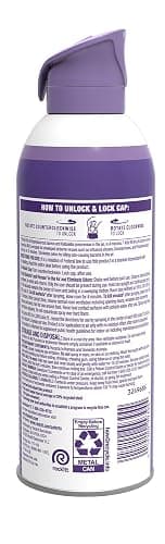Lysol Air Sanitizer Spray with Bacterial Odor Eliminator for Home & Office, Sanitizing Air Spray, Air Freshener Alternative, Light Breeze Scent, 10 oz (Pack of 3) thumbnail 2