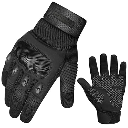 WESTWOOD FOX WFX - Guantes de motocicleta para hombres y mujeres, guantes duros de dedo completo para pantalla táctil, guantes de motocicleta para montar en bicicleta - Image 1