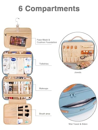 Travel Makeup & Jewelery bag thumbnail 3