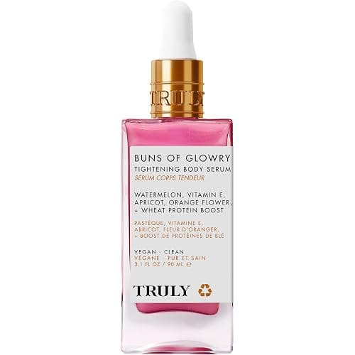 Truly Beauty Buns of Glowry Glow & Tighten Serum, Skin Tightening Cream Serum, Cellulite Cream for Thighs and Buns Fast Absorbing. Butt Enhancement Cream and Firming Lotion - 3.1 OZ thumbnail 8