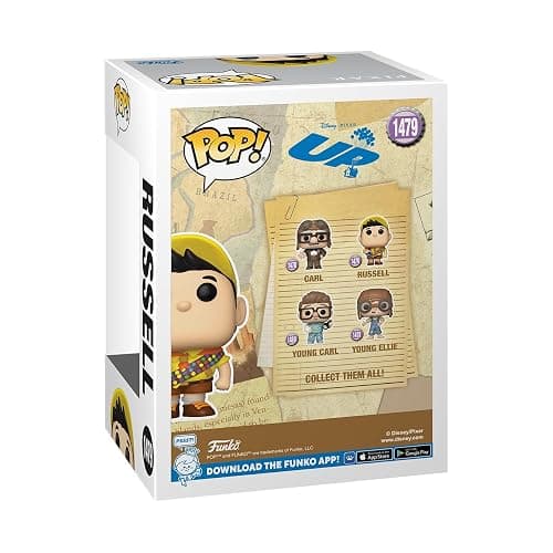 Funko POP! Disney: UP - Russell​ - up - Collectable Vinyl Figure - Gift Idea - Official Merchandise - for Kids & Adults - Movies Fans - Model Figure for Collectors and Display thumbnail 3
